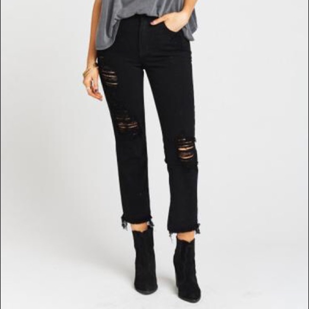 NWT Show Me Your MuMu High Waist Brooklyn Jeans